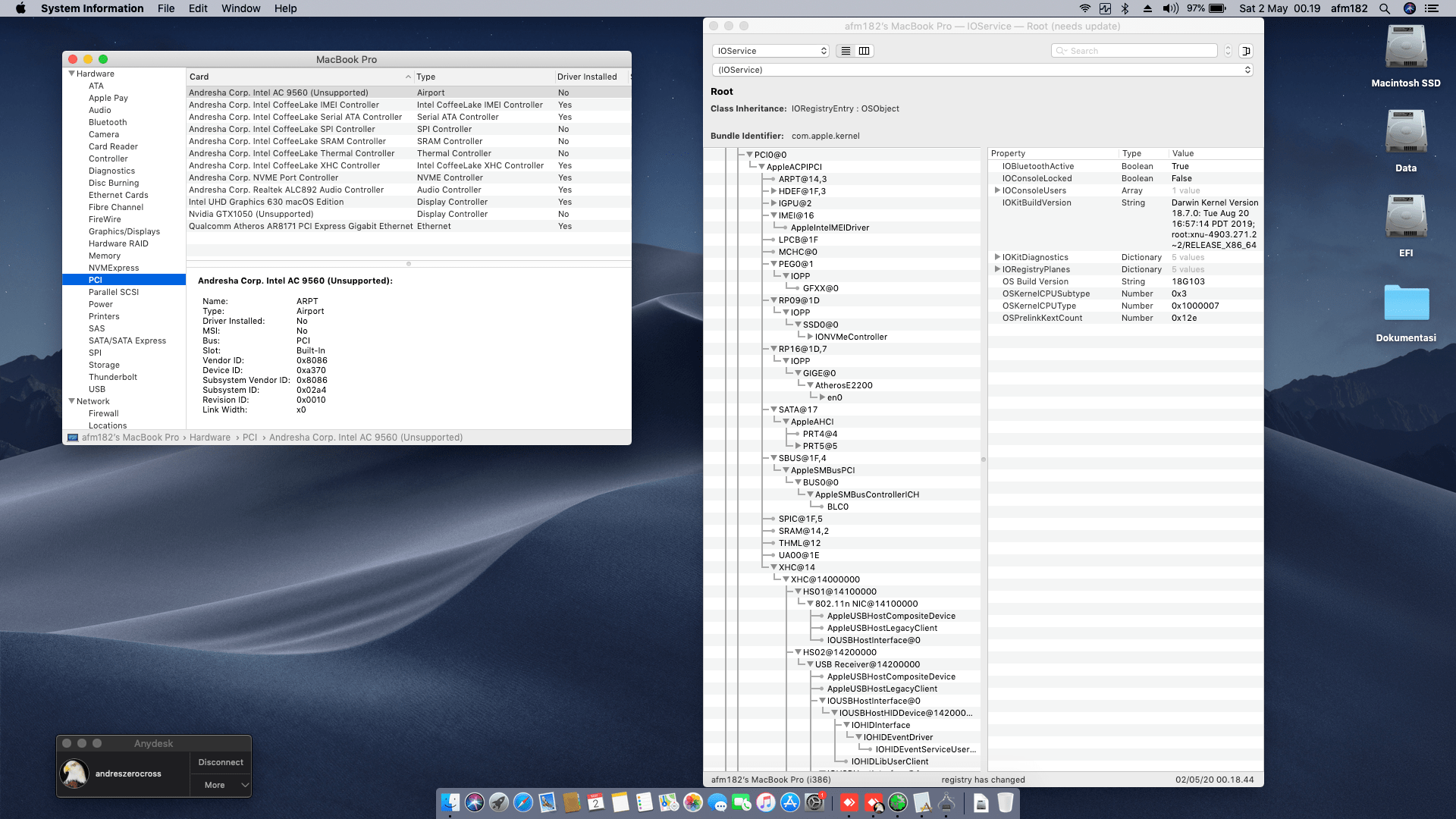 MSI GL63 8RC 2nd [CoffeeLake   Intel UHD 630 + I2C] 10